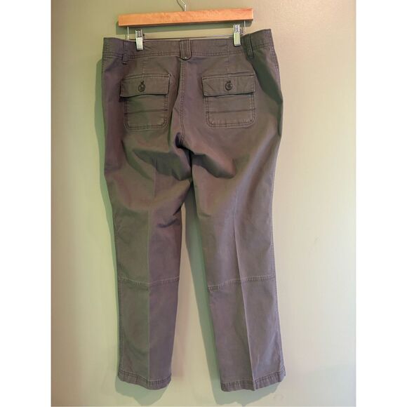 Eddie Bauer 12 Ripstop brown khaki style women’s pants - Picture 2 of 5